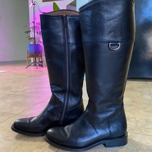Frye Black Tall Boots